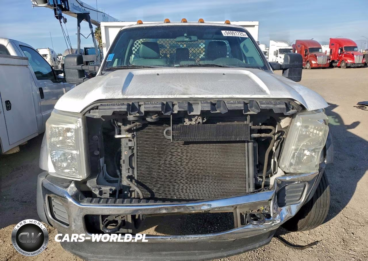 2013 Ford F550 Flatbed Truck VIN:1FDUF5GY8DEA10028 - 5