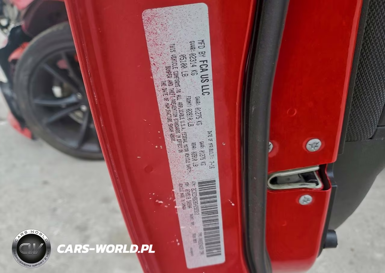 DODGE CHARGER SE VIN:2C3CDXBG9GH292312 - 13