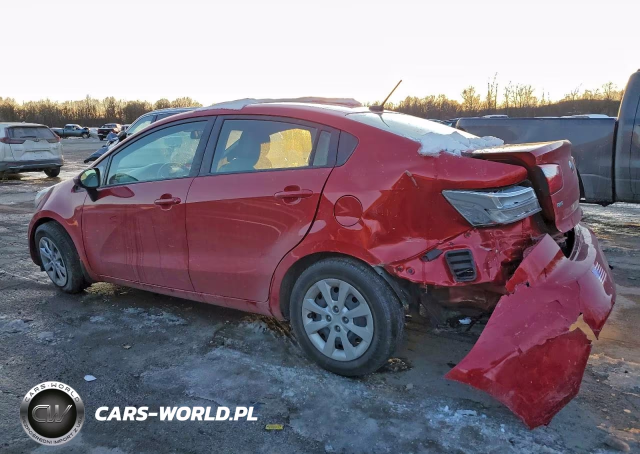 2014 Kia Rio Lx VIN:KNADM4A36E6398712 - 2
