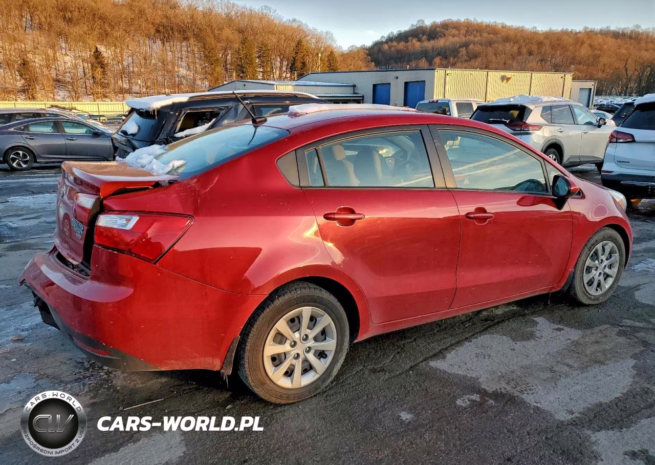 2014 Kia Rio Lx VIN:KNADM4A36E6398712 - 3