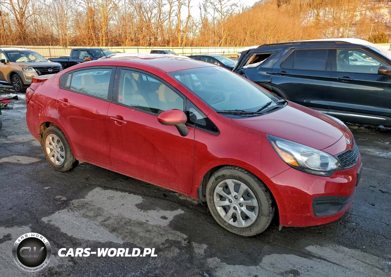 2014 Kia Rio Lx VIN:KNADM4A36E6398712 - 4
