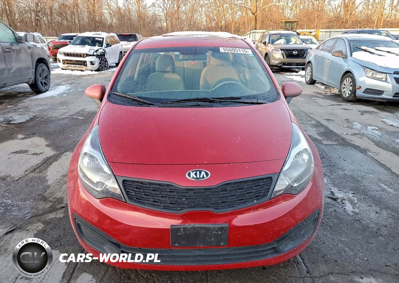 2014 Kia Rio Lx VIN:KNADM4A36E6398712 - 5