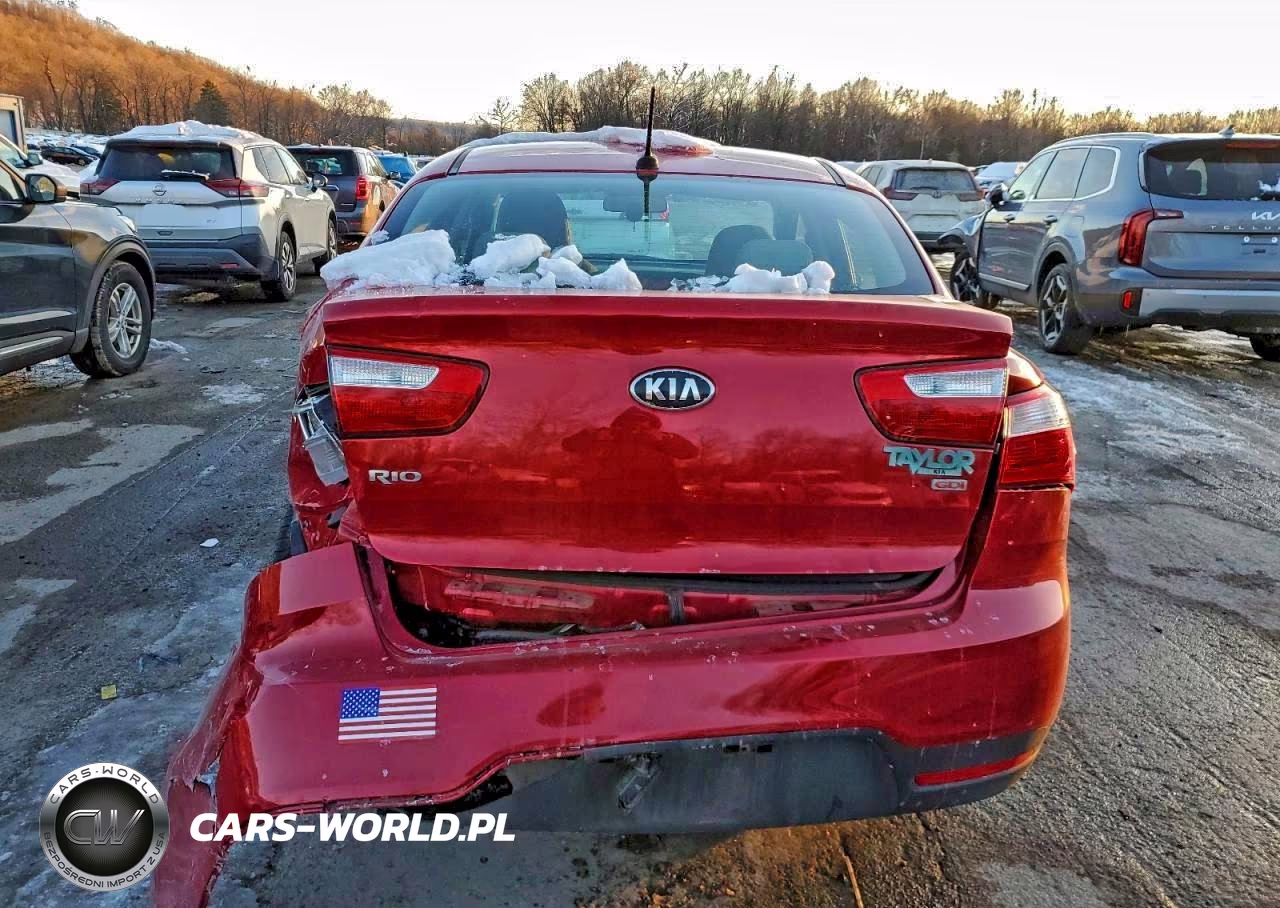 2014 Kia Rio Lx VIN:KNADM4A36E6398712 - 6