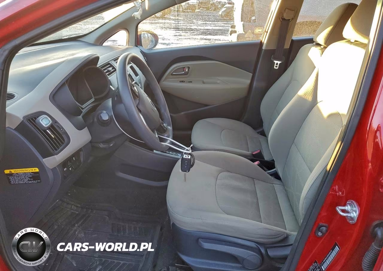 2014 Kia Rio Lx VIN:KNADM4A36E6398712 - 7