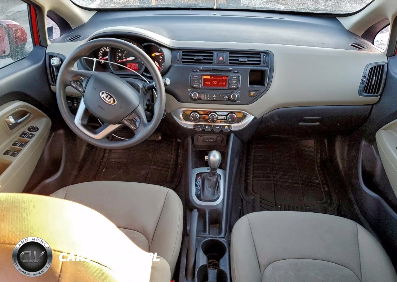 2014 Kia Rio Lx VIN:KNADM4A36E6398712 - 8