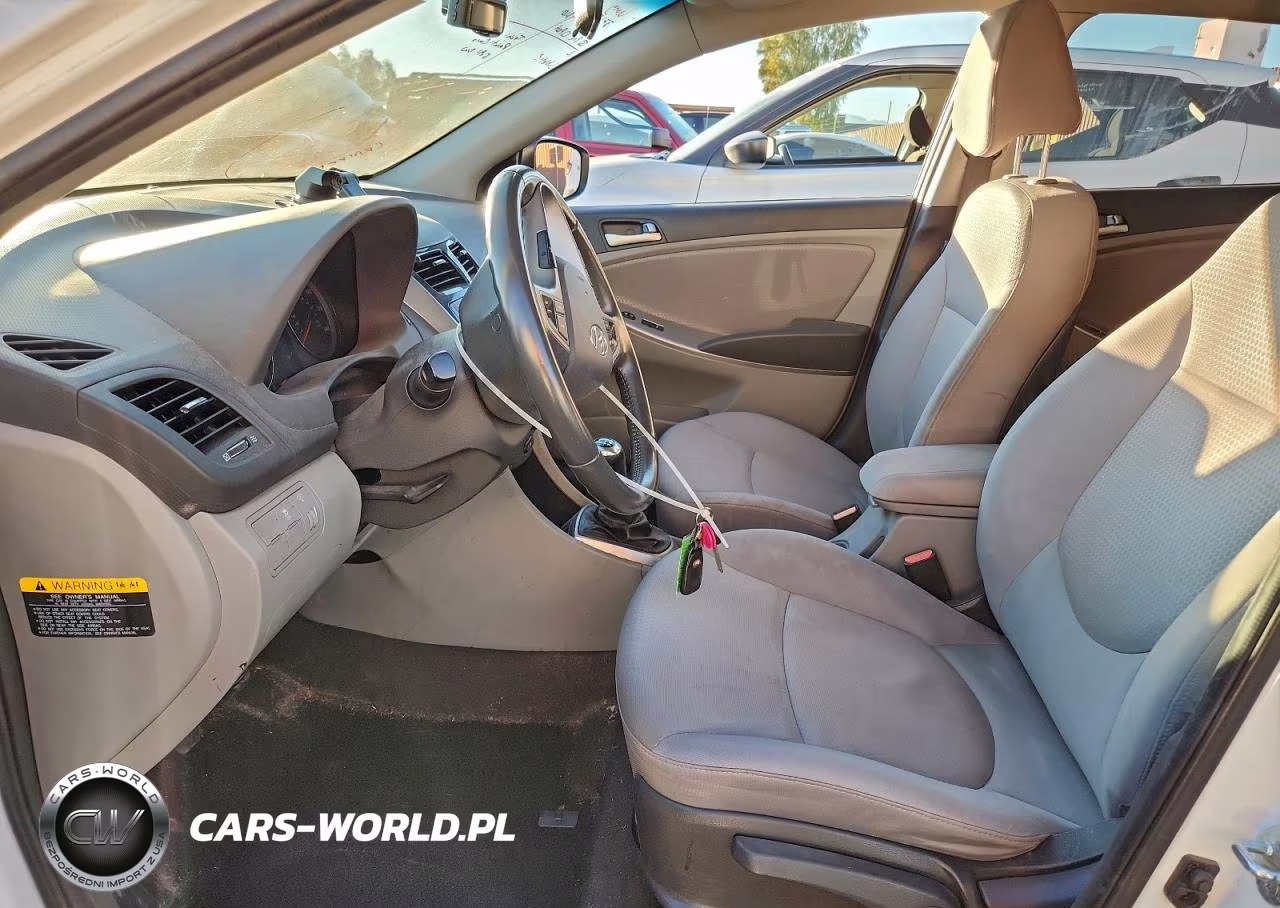 2015 Hyundai Accent Gls VIN:KMHCU5AE4FU232204 - 7