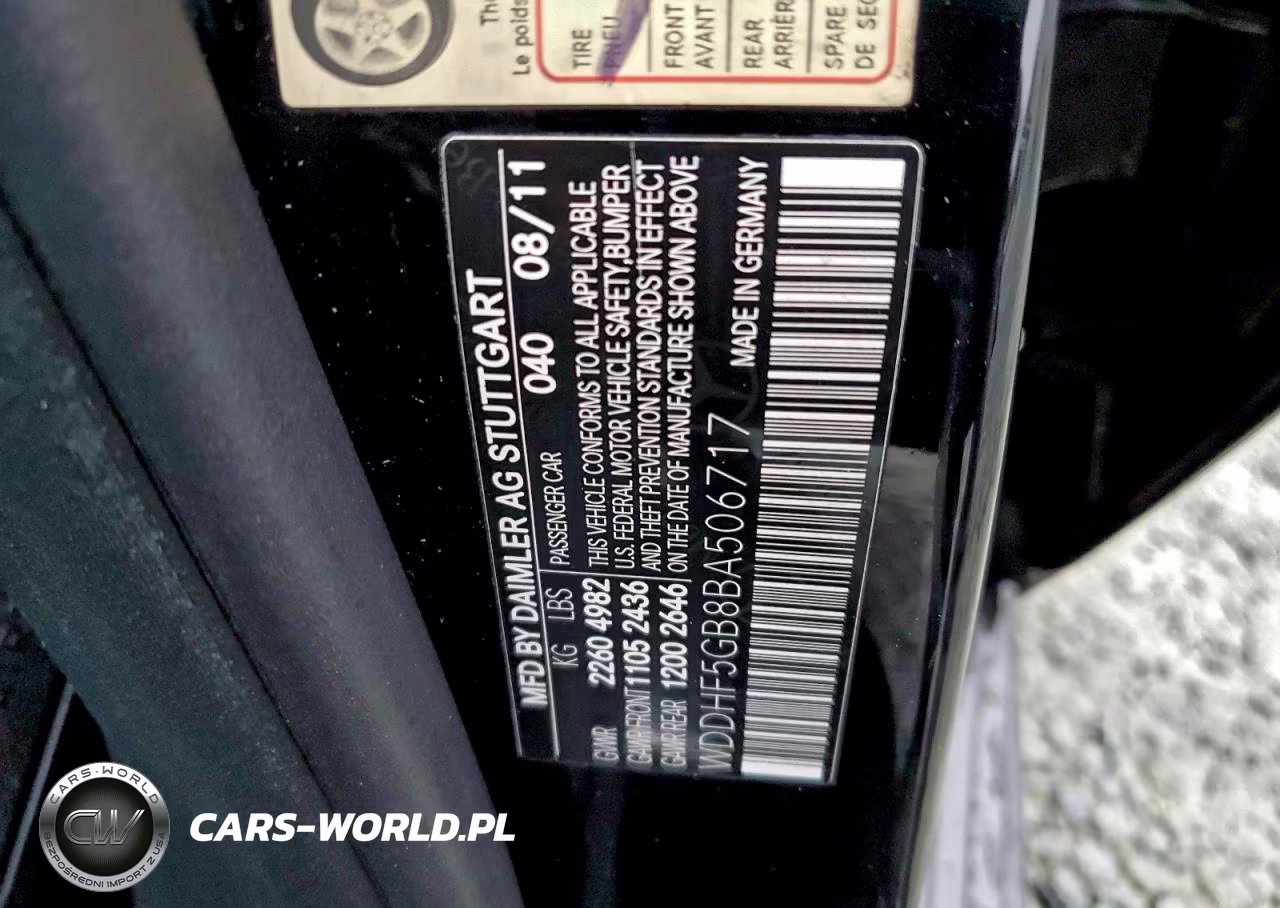 2011 Mercedes-Benz E 350 VIN:WDDHF5GB8BA506717 - 13
