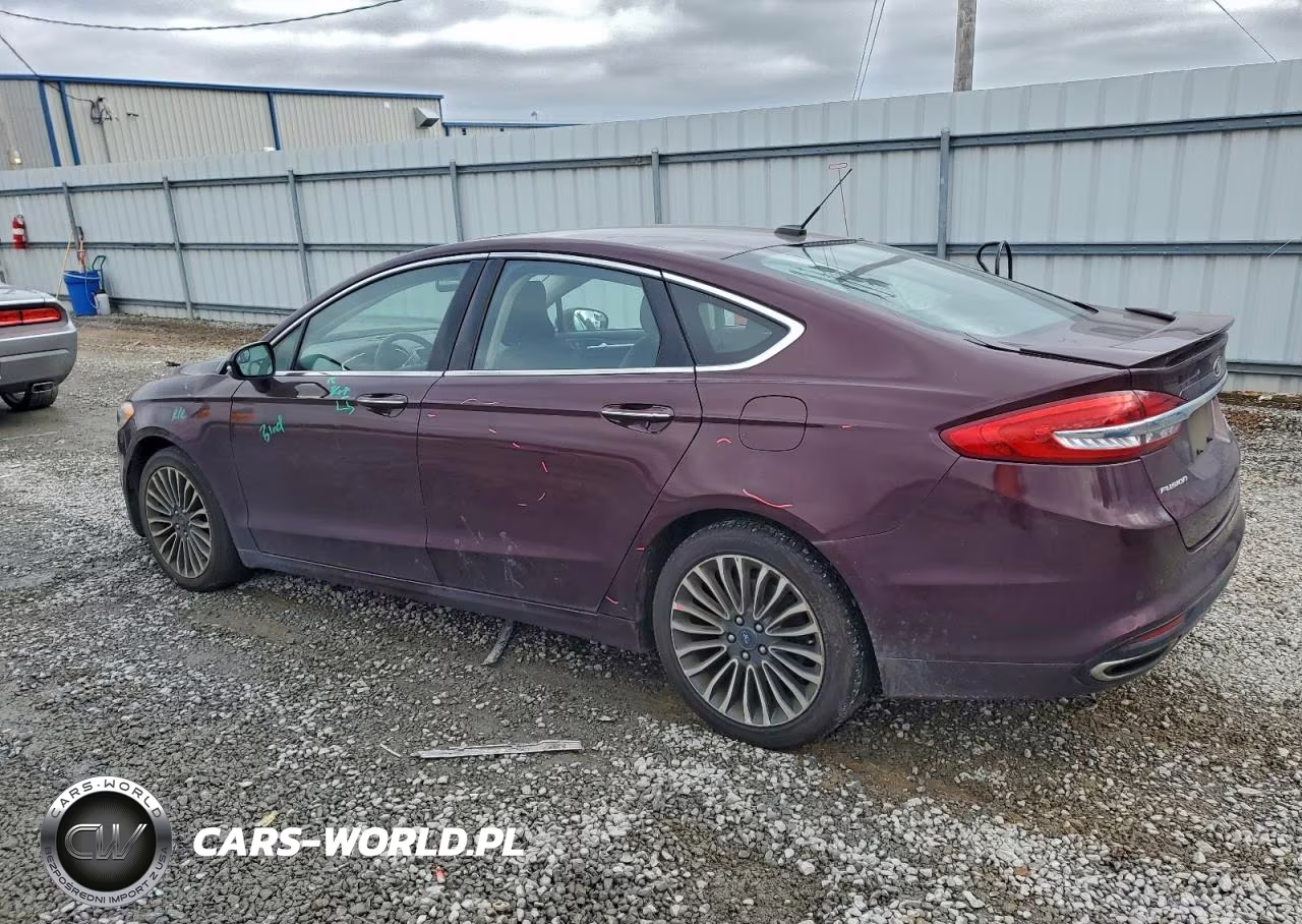 2017 Ford Fusion Titanium VIN:3FA6P0K98HR263100 - 2