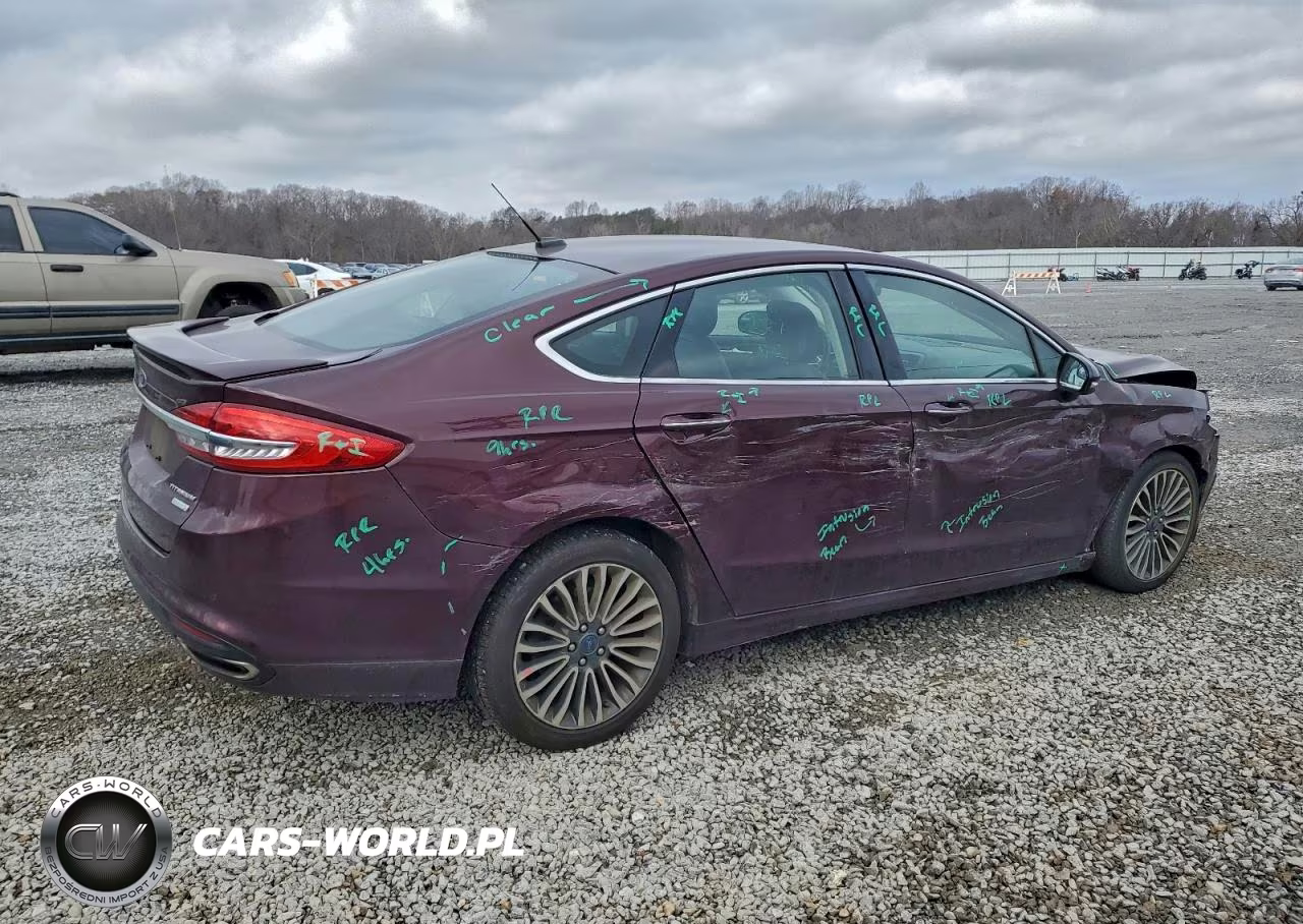 2017 Ford Fusion Titanium VIN:3FA6P0K98HR263100 - 3