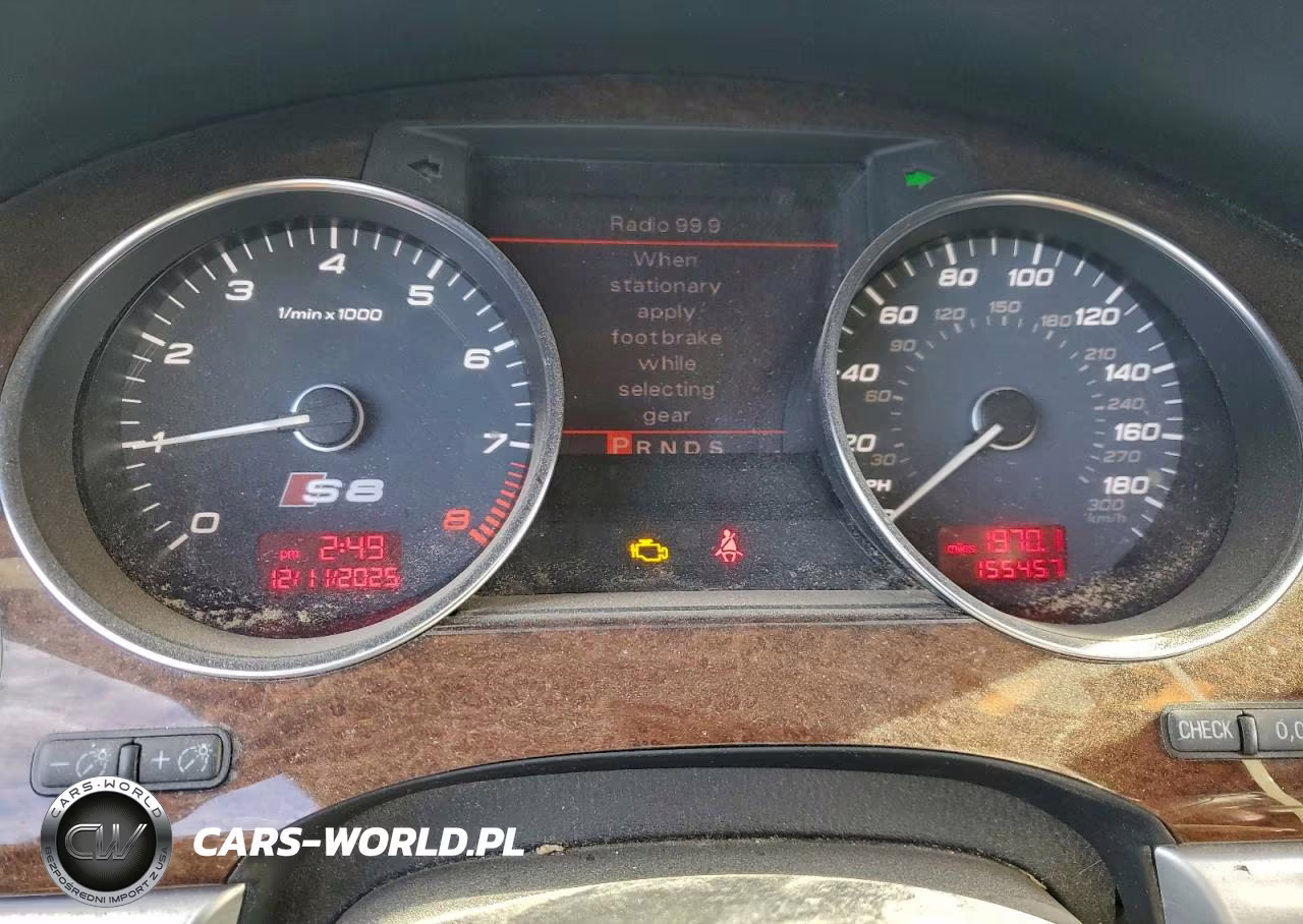 2008 Audi S8 Quattro VIN:WAUPN94E18N004807 - 9