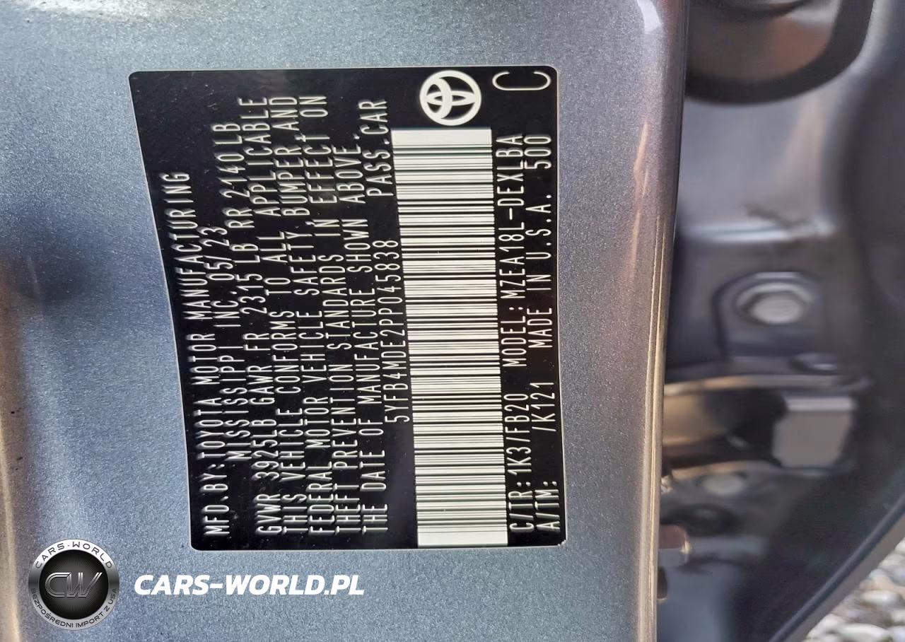 2023 Toyota Corolla Le VIN:5YFB4MDE2PP045838 - 12