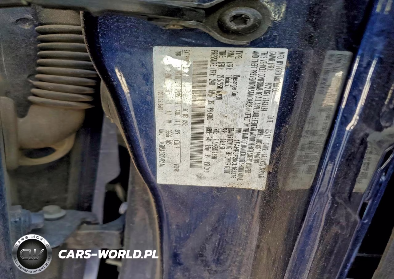 2012 Ford Focus Se VIN:1FAHP3F20CL163376 - 12