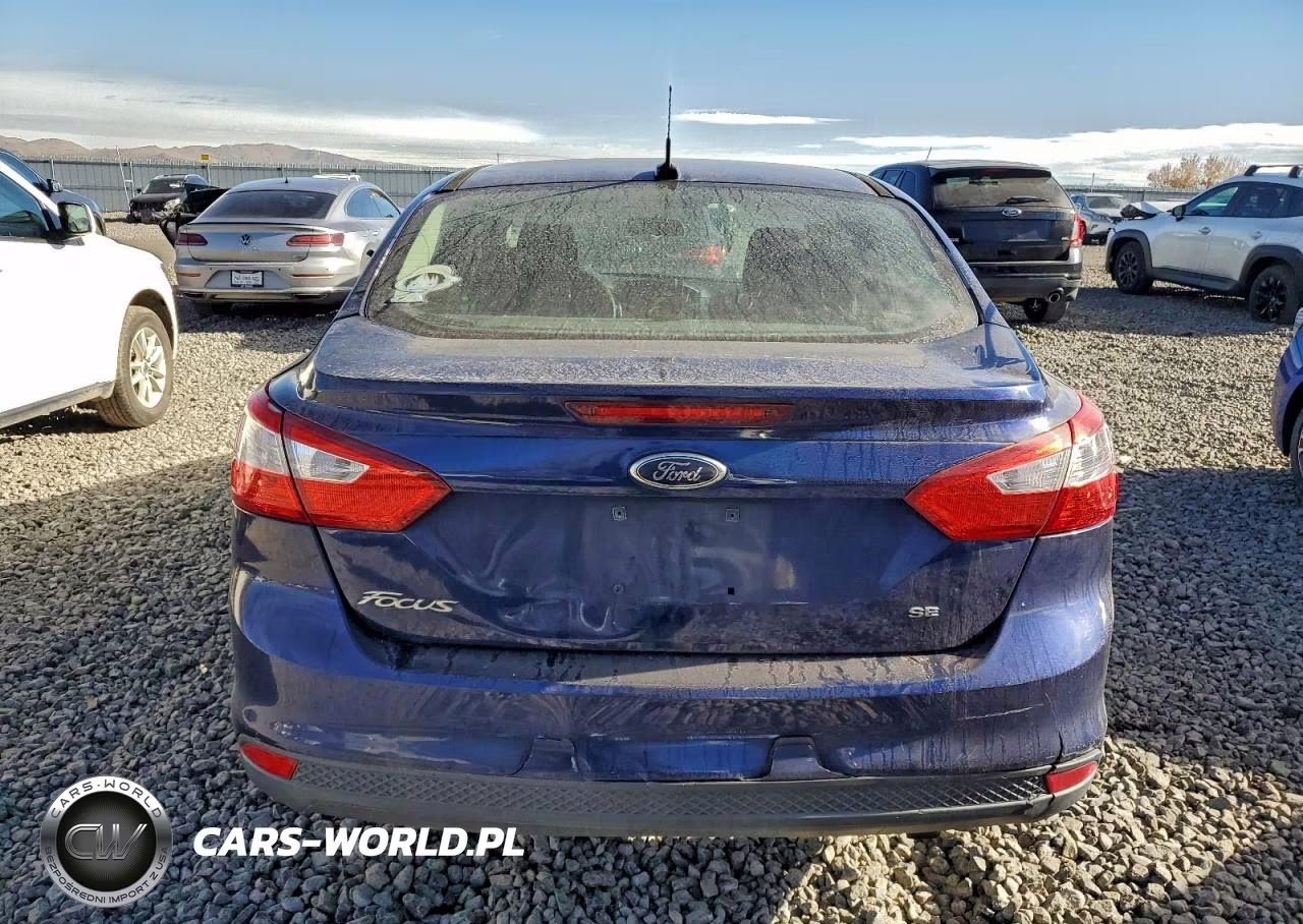 2012 Ford Focus Se VIN:1FAHP3F20CL163376 - 6