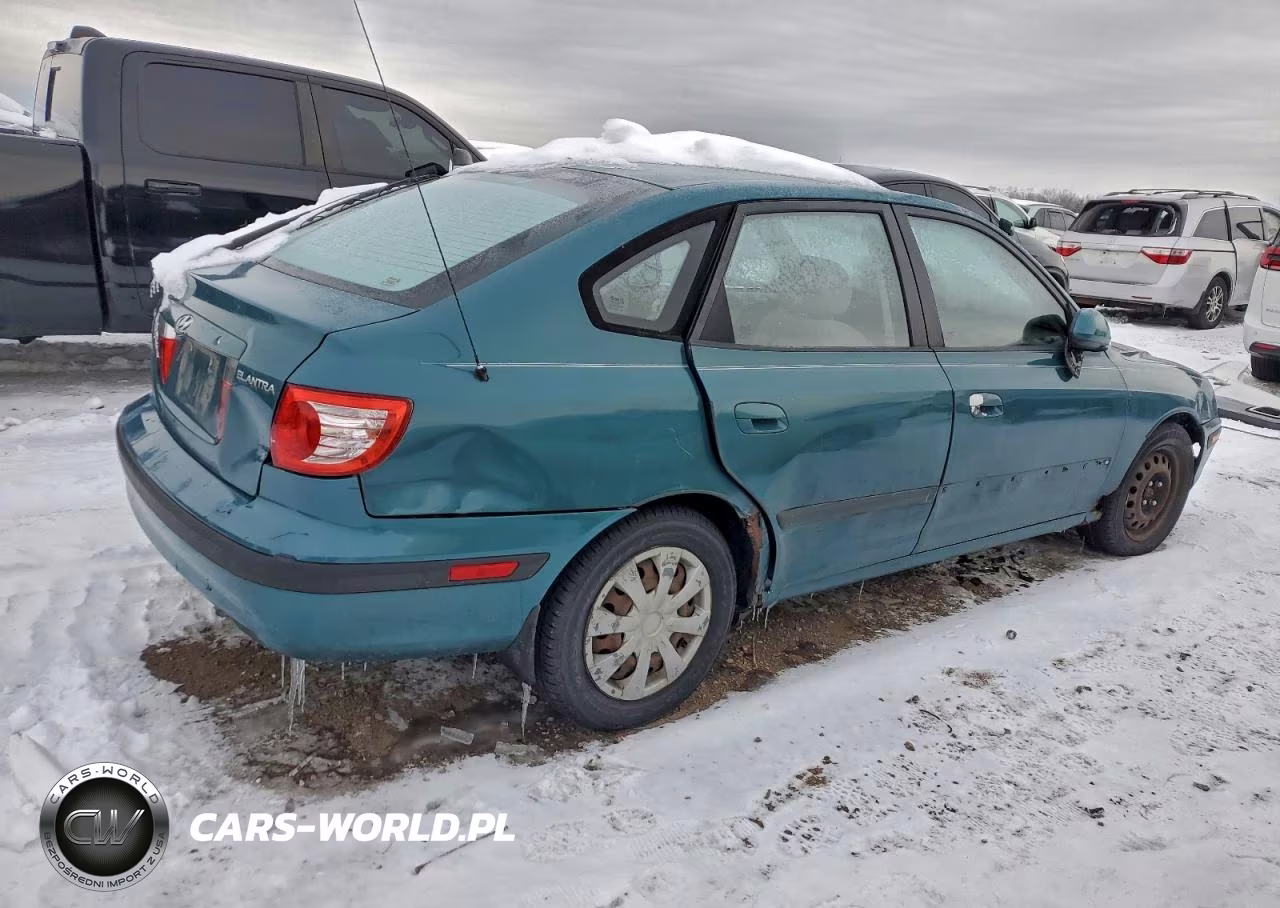 2006 Hyundai Elantra Gls VIN:KMHDN56D16U189328 - 3