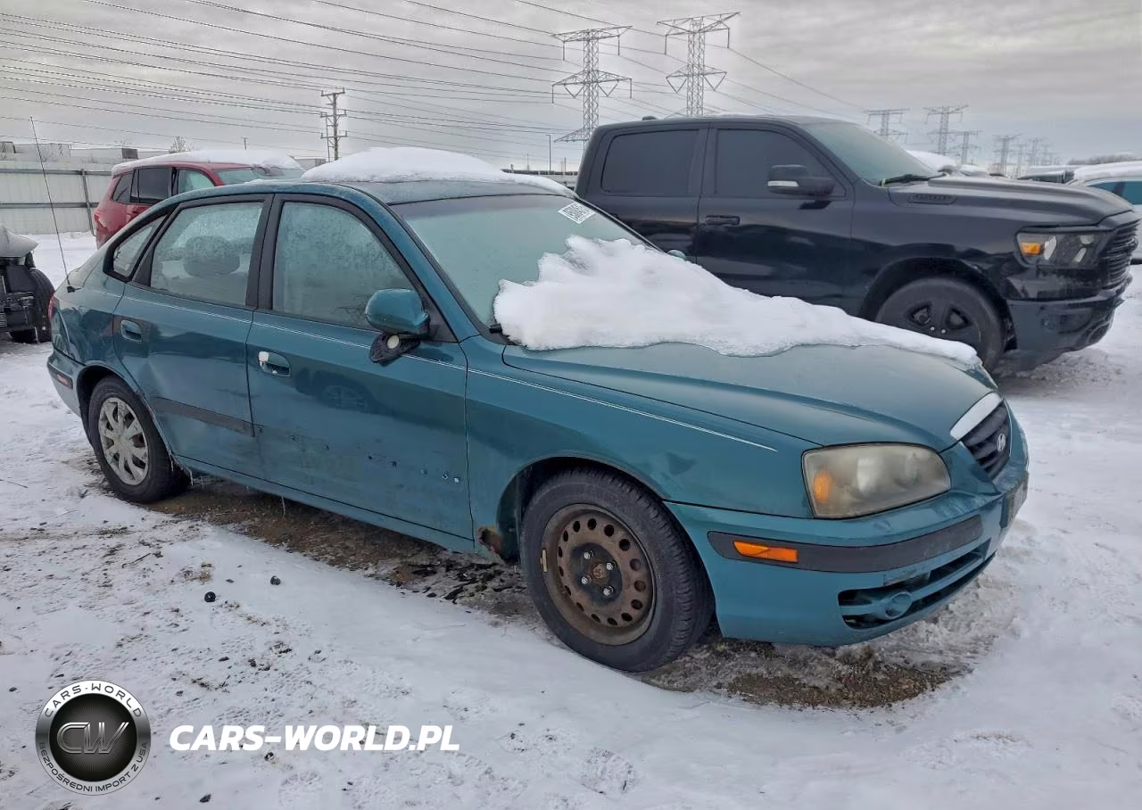 2006 Hyundai Elantra Gls VIN:KMHDN56D16U189328 - 4