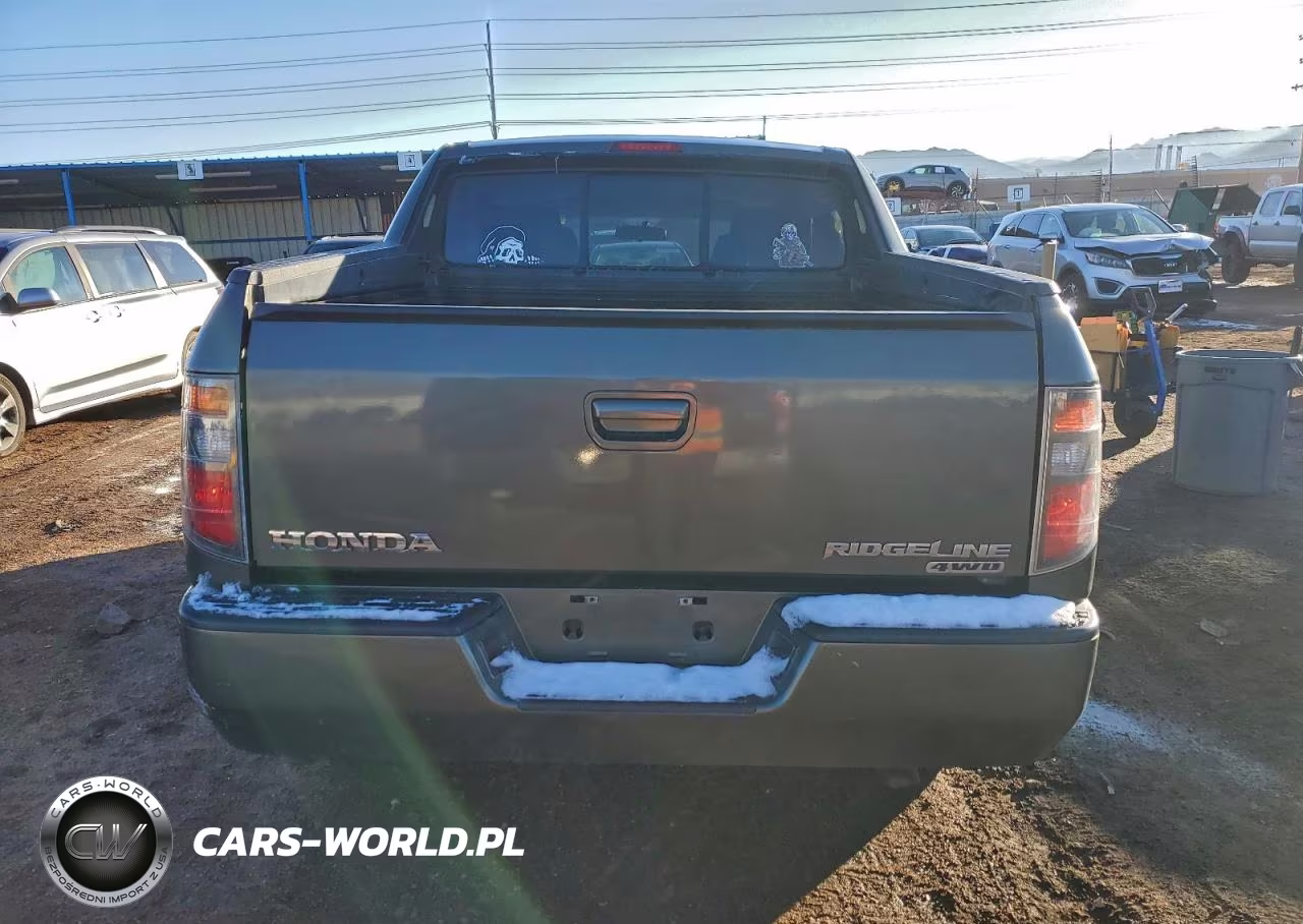 2006 Honda Ridgeline Rts VIN:2HJYK16486H502008 - 6