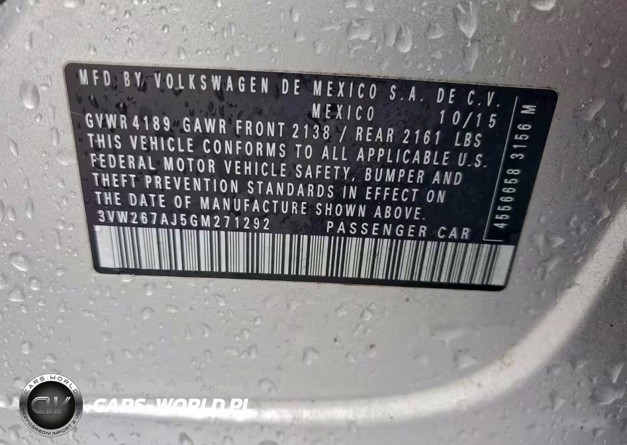 2016 Volkswagen Jetta S VIN:3VW267AJ5GM271292 - 12
