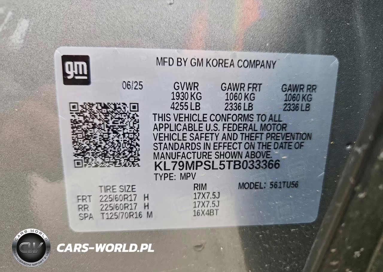 2026 Chevrolet Trailblazer Lt VIN:KL79MPSL5TB033366 - 13