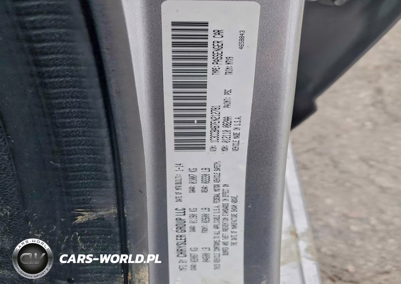 2014 Chrysler 200 Lx VIN:1C3CCBAB7EN212781 - 12
