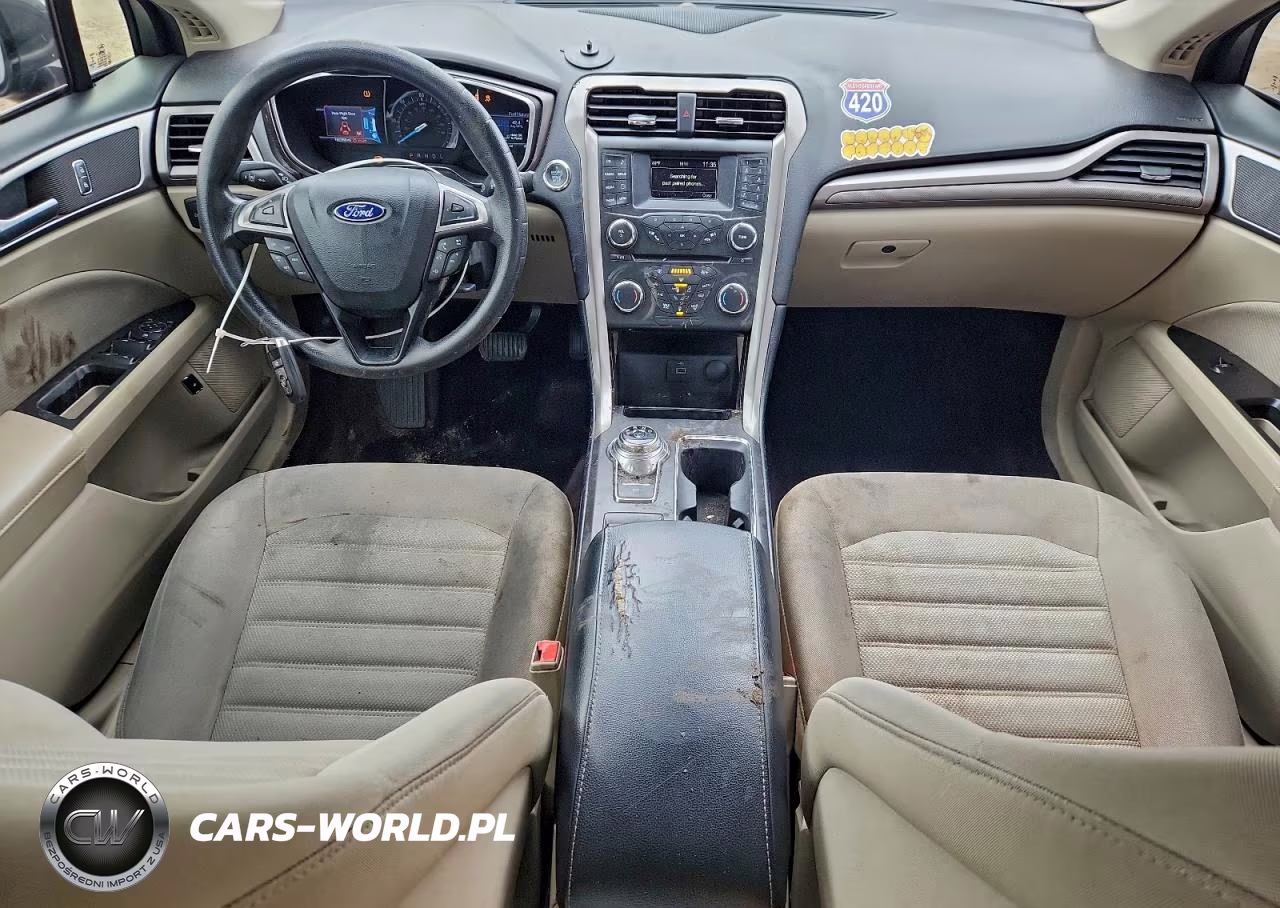 2017 Ford Fusion Se Hybrid VIN:3FA6P0LU3HR318300 - 8
