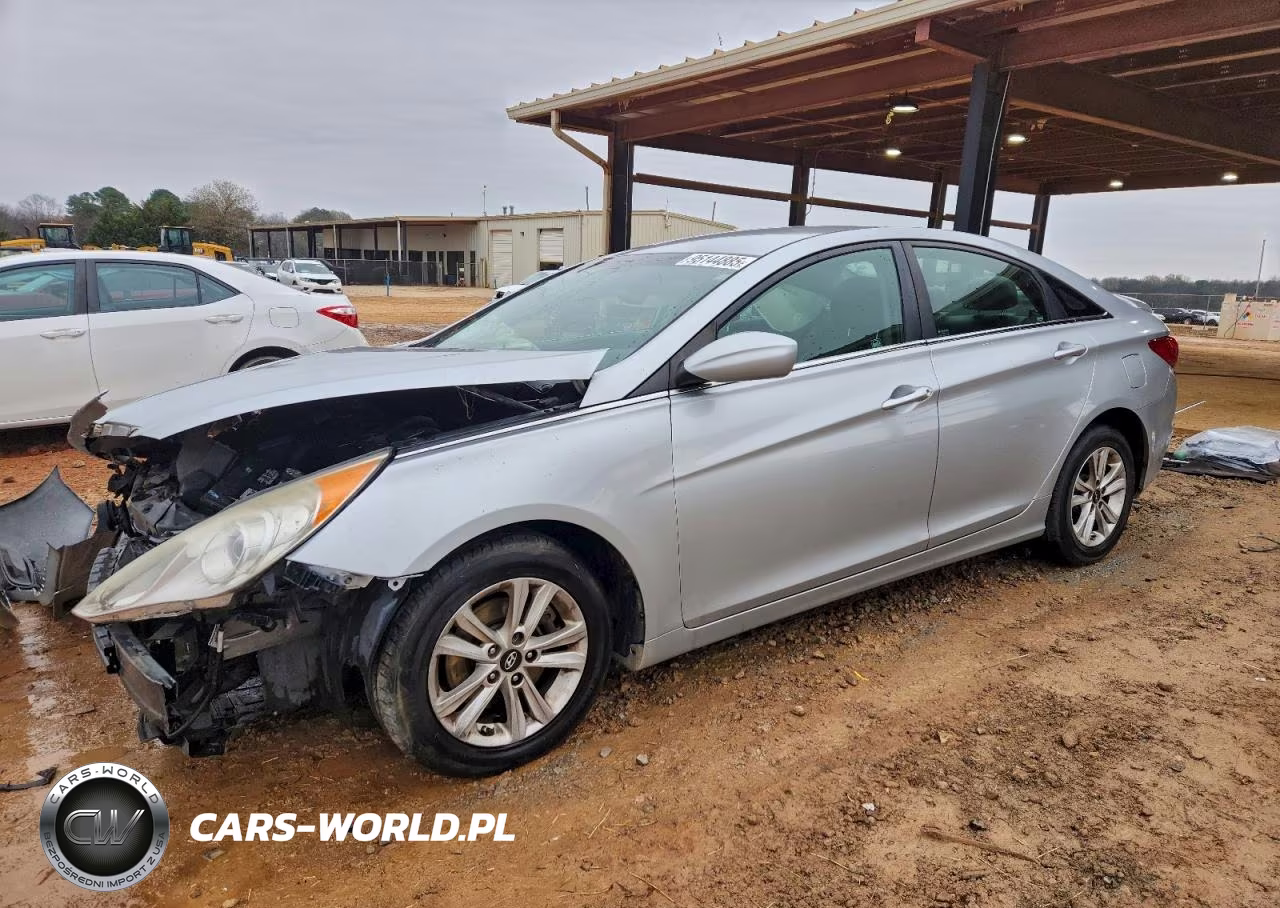 2012 Hyundai Sonata Gls VIN:5NPEB4ACXCH331420 - 1