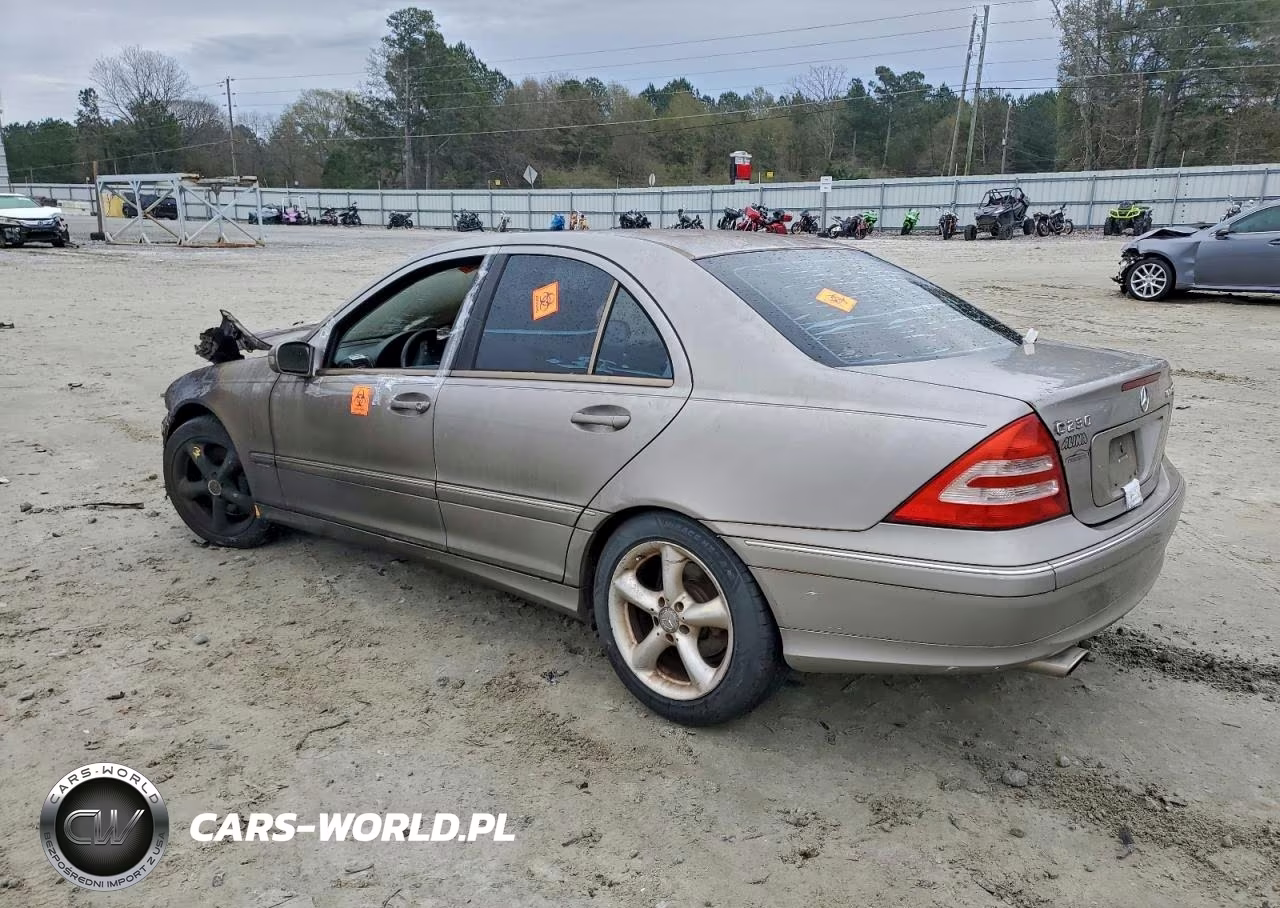 2004 Mercedes-Benz C 230K Sport Sedan VIN:WDBRF40J04A589801 - 2