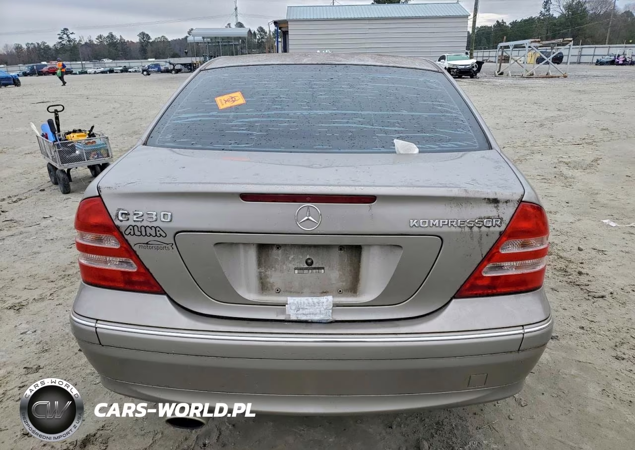 2004 Mercedes-Benz C 230K Sport Sedan VIN:WDBRF40J04A589801 - 6