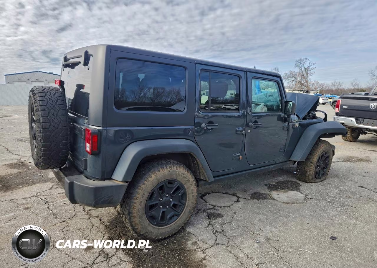2016 Jeep Wrangler Unlimited Sport VIN:1C4BJWDG9GL347822 - 3
