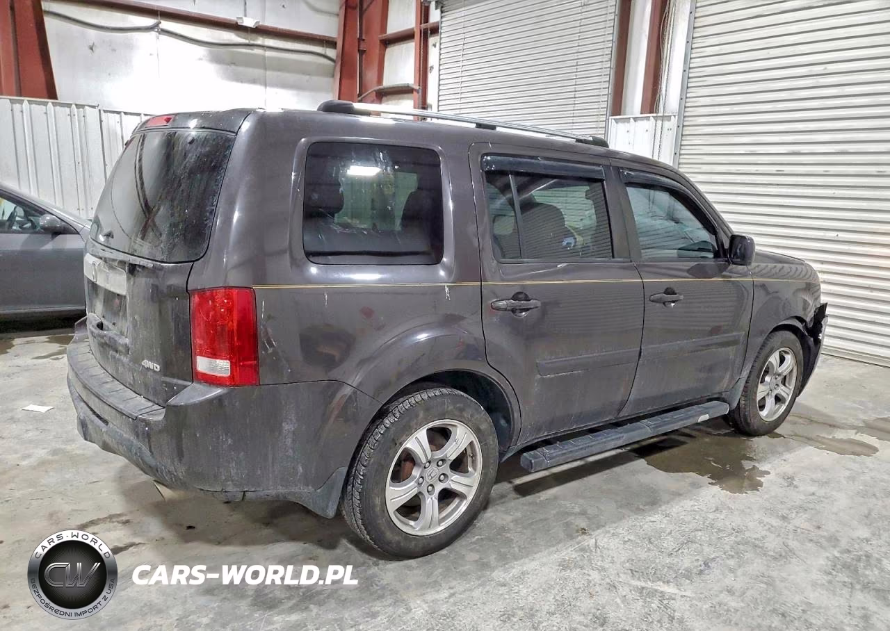 2013 Honda Pilot Exl VIN:5FNYF4H51DB013646 - 3