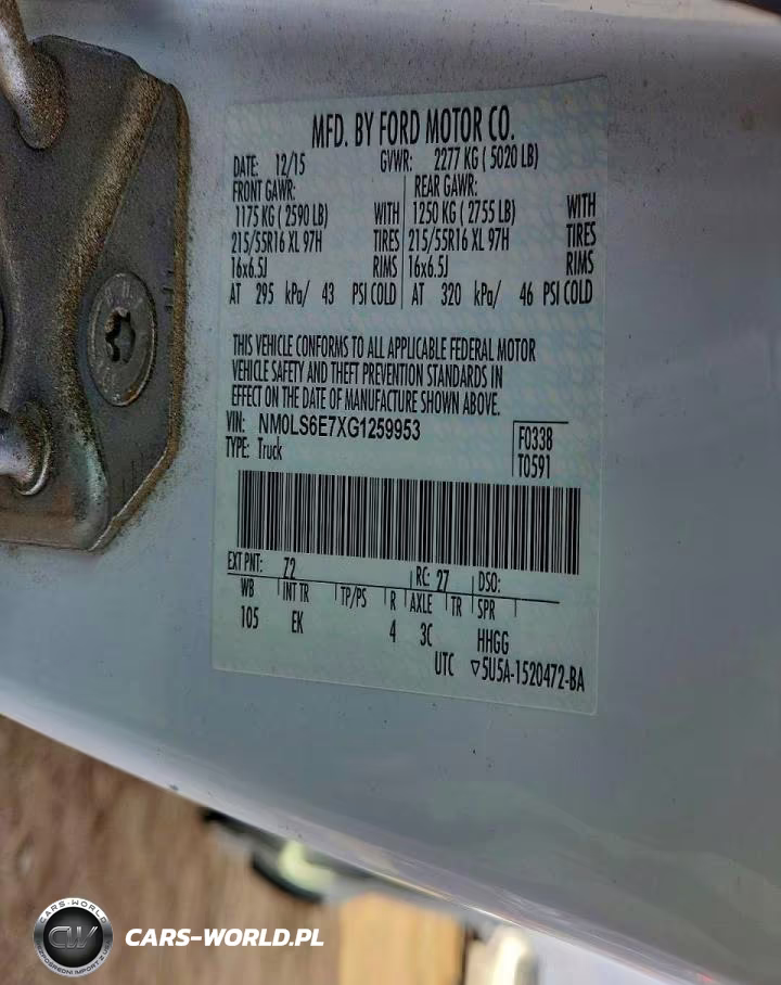 2016 Ford Transit Connect Xl Delivery Van VIN:NM0LS6E7XG1259953 - 13