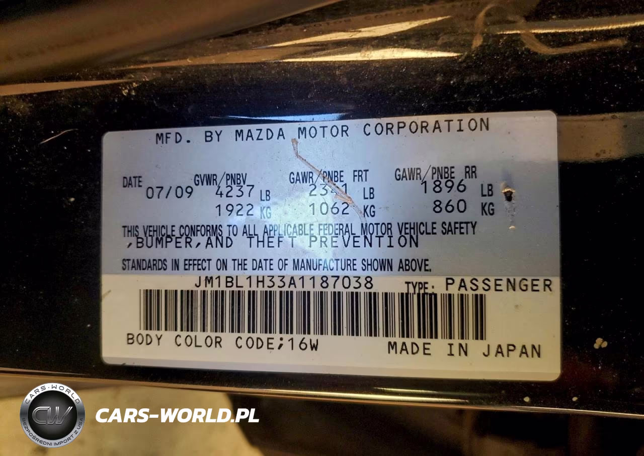 2010 Mazda Speed 3 VIN:JM1BL1H33A1187038 - 13