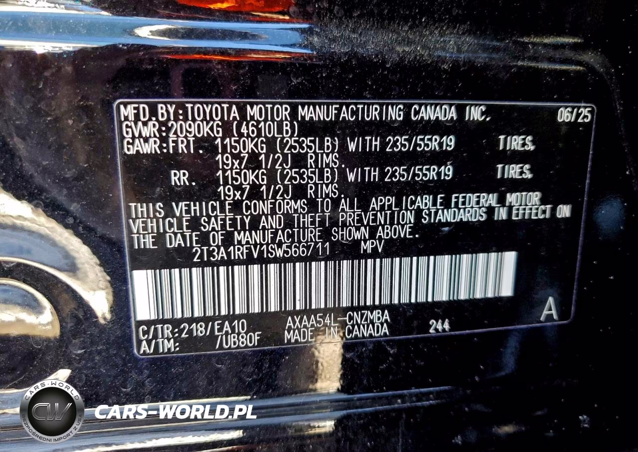 2025 Toyota Rav4 Xle Premium VIN:2T3A1RFV1SW566711 - 14