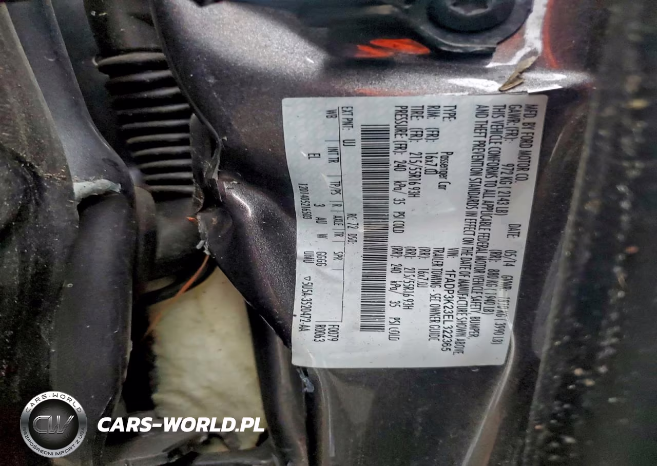 2014 Ford Focus Se VIN:1FADP3K23EL322365 - 13