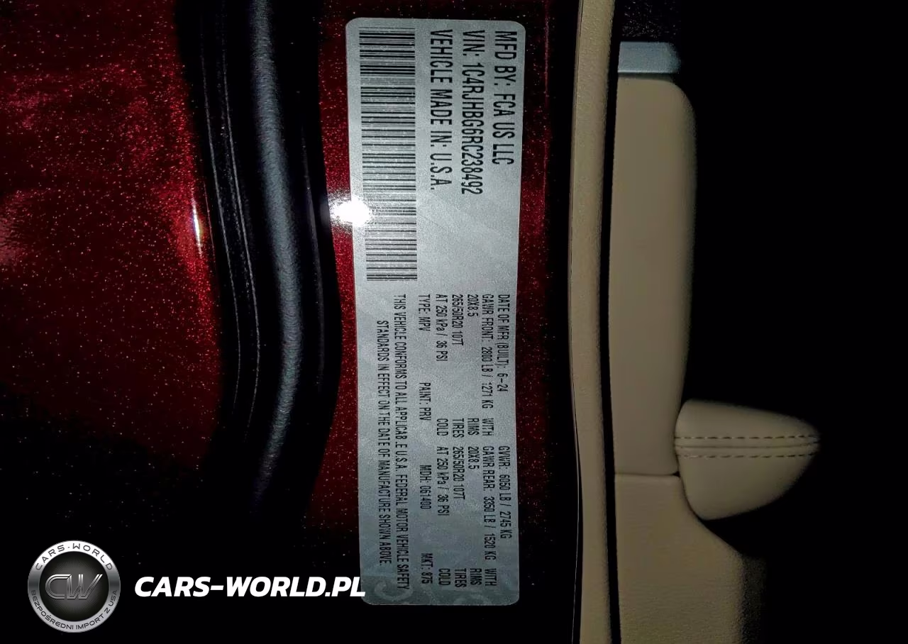 2024 Jeep Grand Cherokee Limited VIN:1C4RJHBG6RC238492 - 14