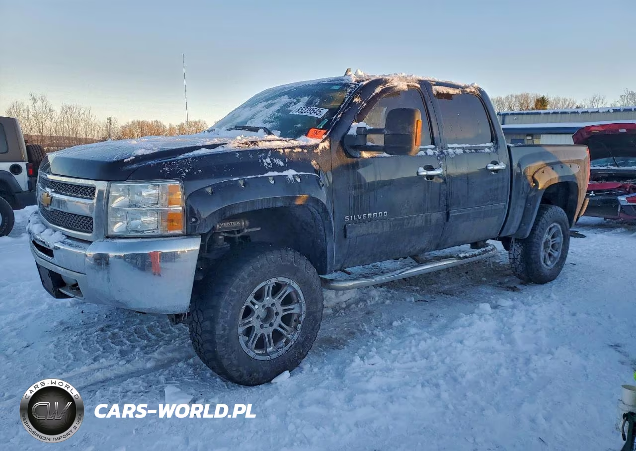 2013 Chevrolet Silverado K1500 Lt VIN:3GCPKSE75DG110747 - 1