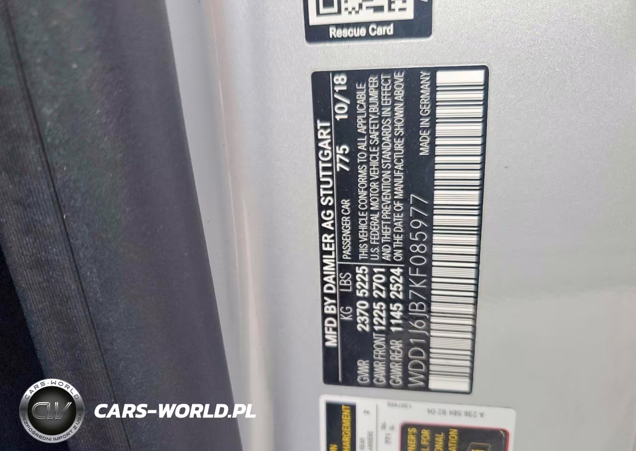 2019 Mercedes-Benz E 450 4Matic VIN:WDD1J6JB7KF085977 - 13