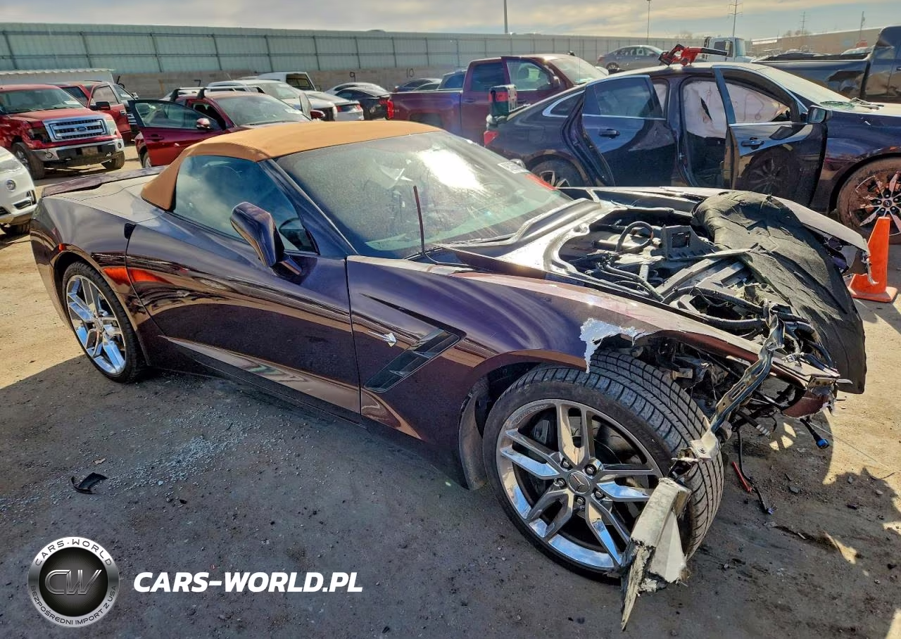 2017 Chevrolet Corvette Stingray Z51 2Lt VIN:1G1YK3D70H5122838 - 4