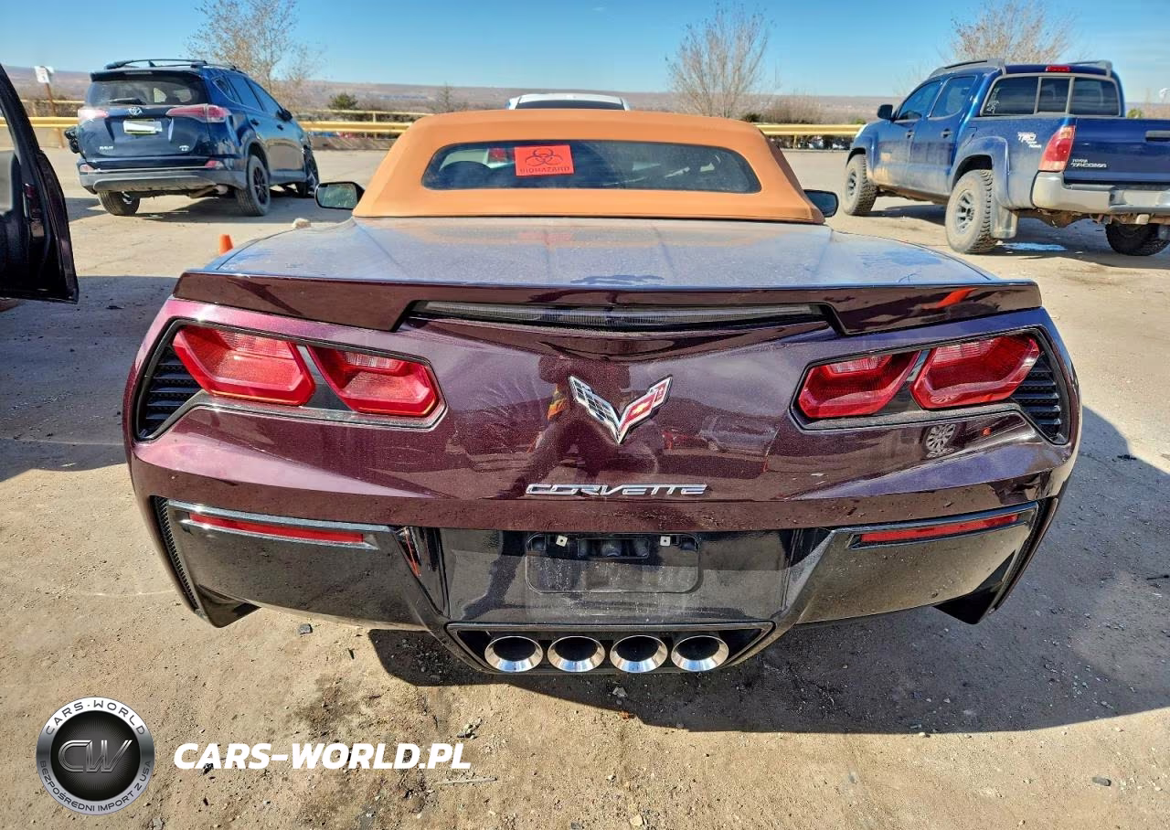 2017 Chevrolet Corvette Stingray Z51 2Lt VIN:1G1YK3D70H5122838 - 6