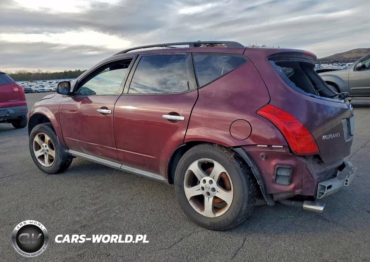 2005 Nissan Murano S VIN:JN8AZ08W55W439433 - 2