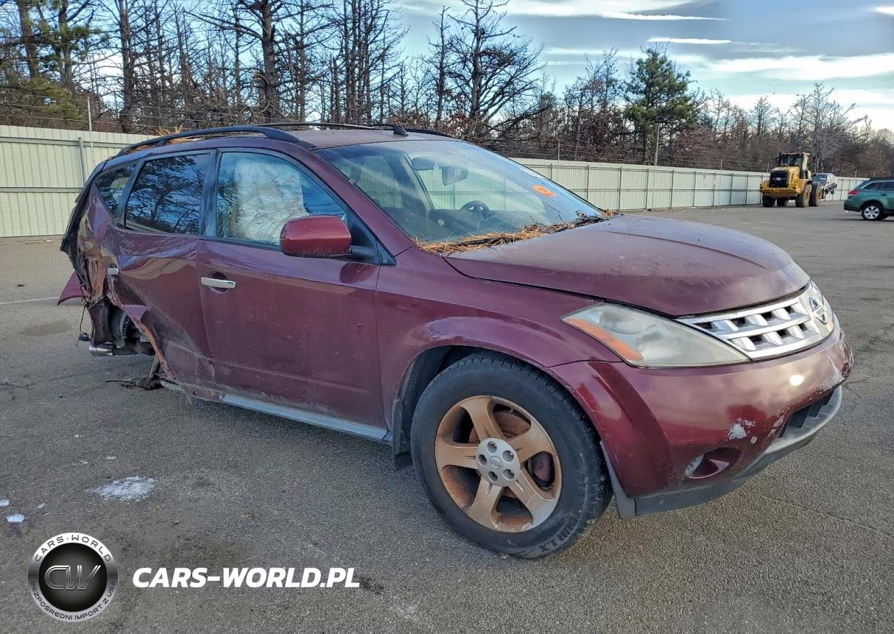2005 Nissan Murano S VIN:JN8AZ08W55W439433 - 4