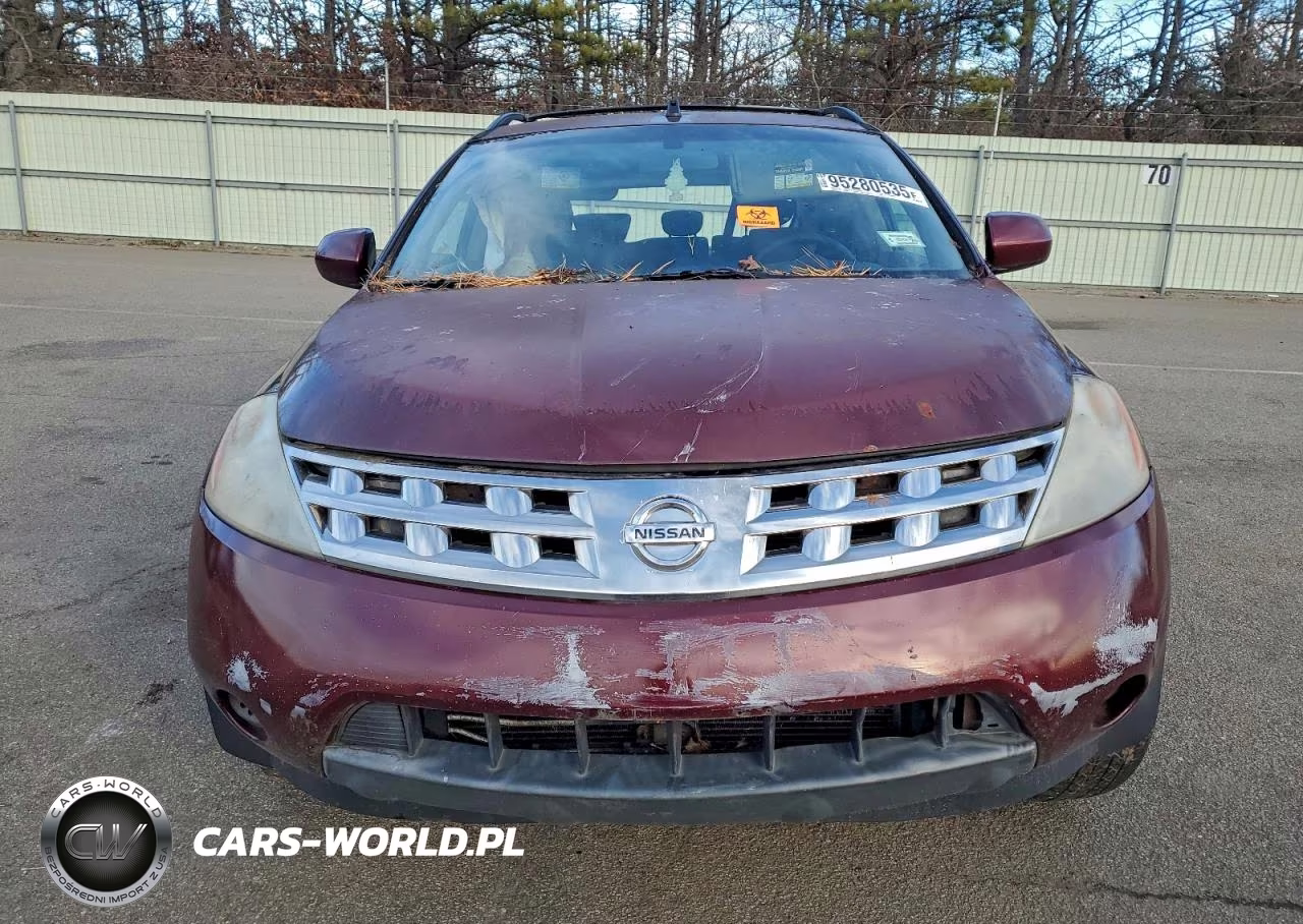 2005 Nissan Murano S VIN:JN8AZ08W55W439433 - 5