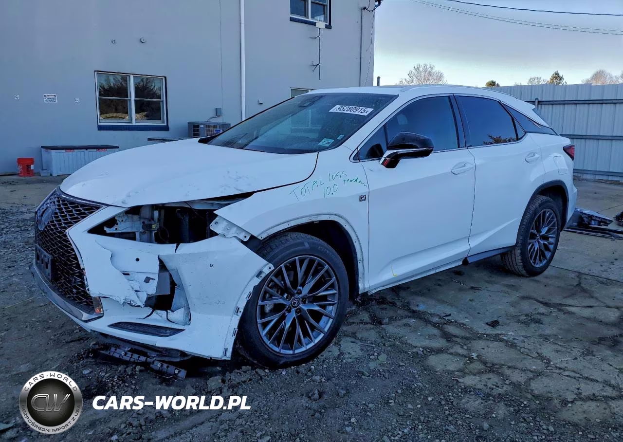 2021 Lexus Rx 350 F Sport VIN:2T2SZMDA2MC279385 - 1