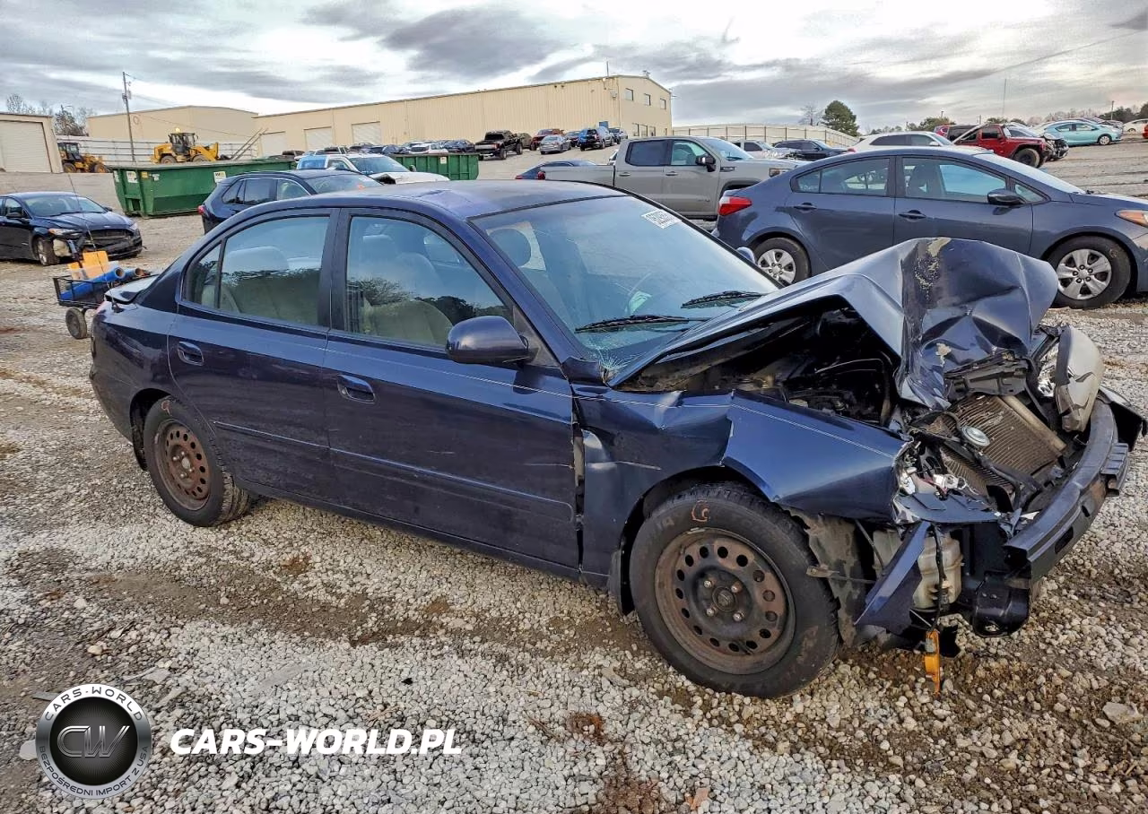 2005 Hyundai Elantra Gls VIN:KMHDN46D05U031569 - 4