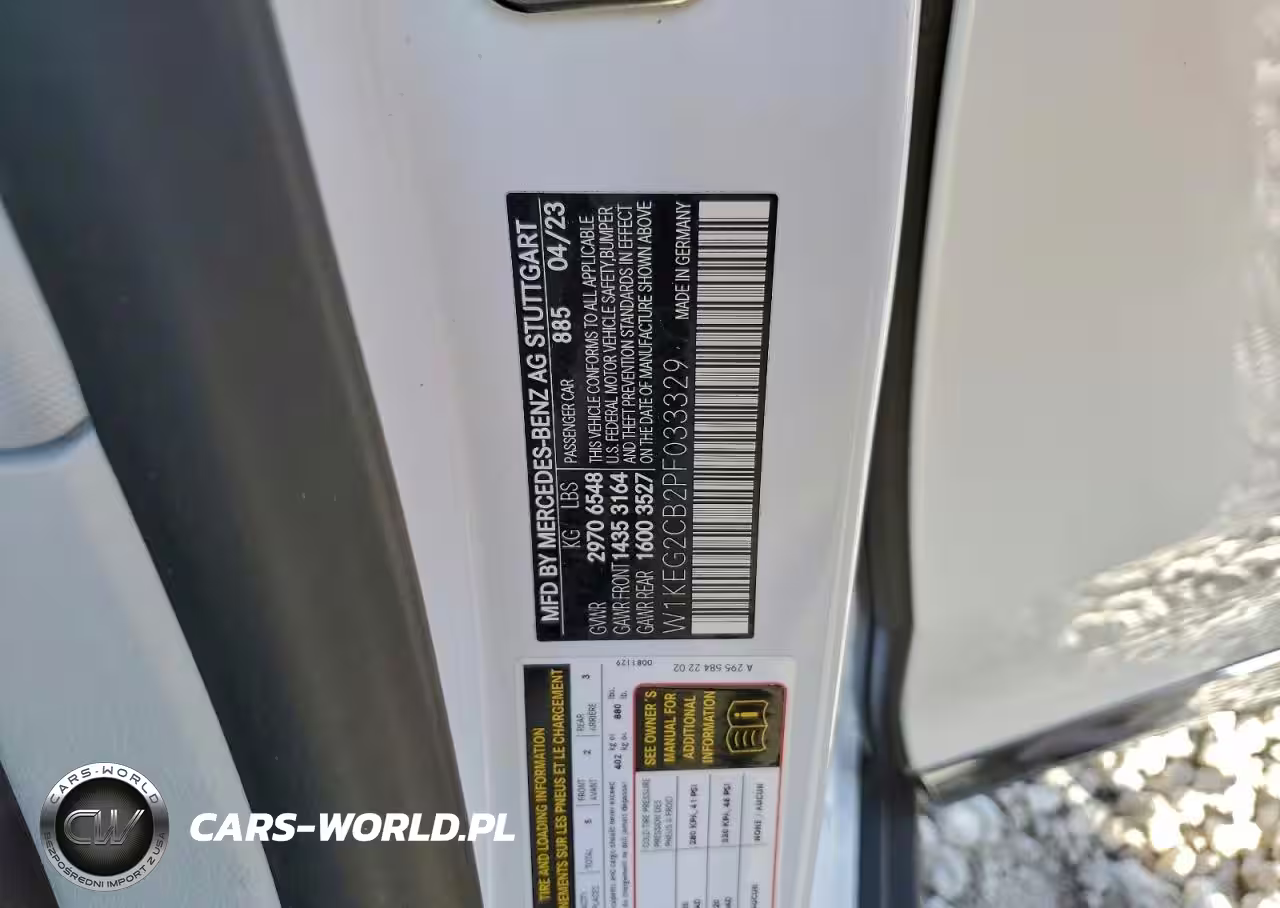 2023 Mercedes-Benz Eqe Sedan 500 4Matic VIN:W1KEG2CB2PF033329 - 12