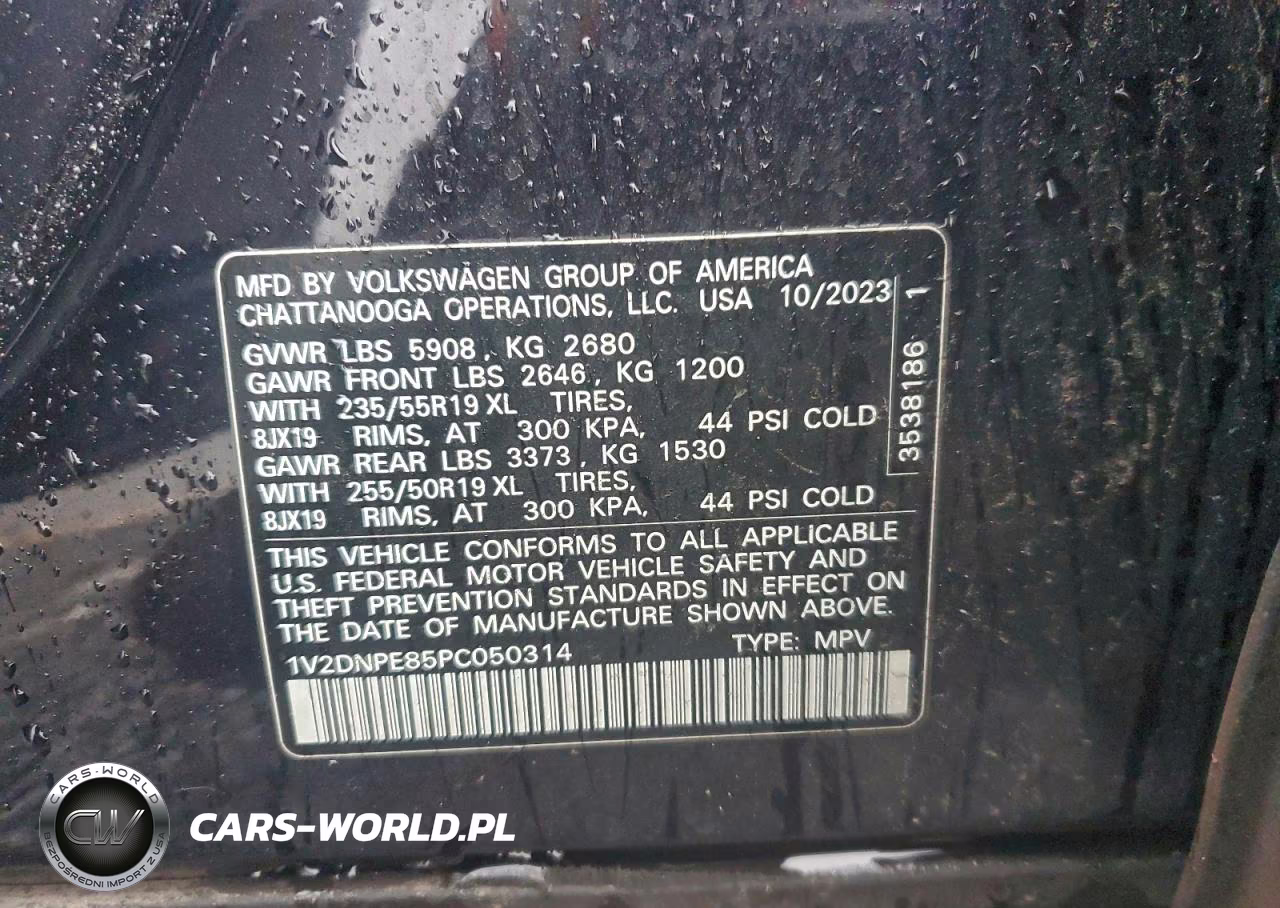 2023 Volkswagen Id.4 Pro VIN:1V2DNPE85PC050314 - 13