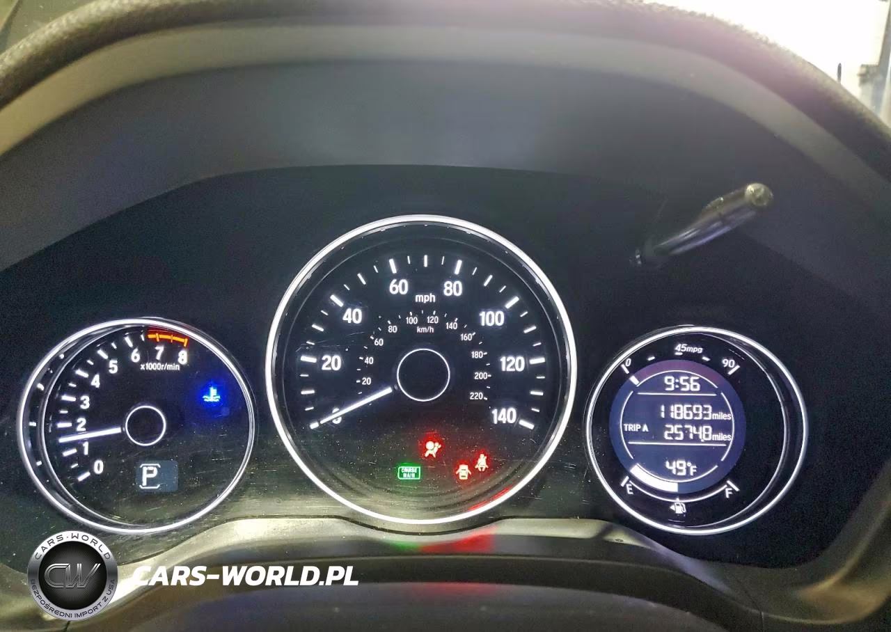 2021 Honda Hr-V Sport VIN:3CZRU6H12MM720411 - 9