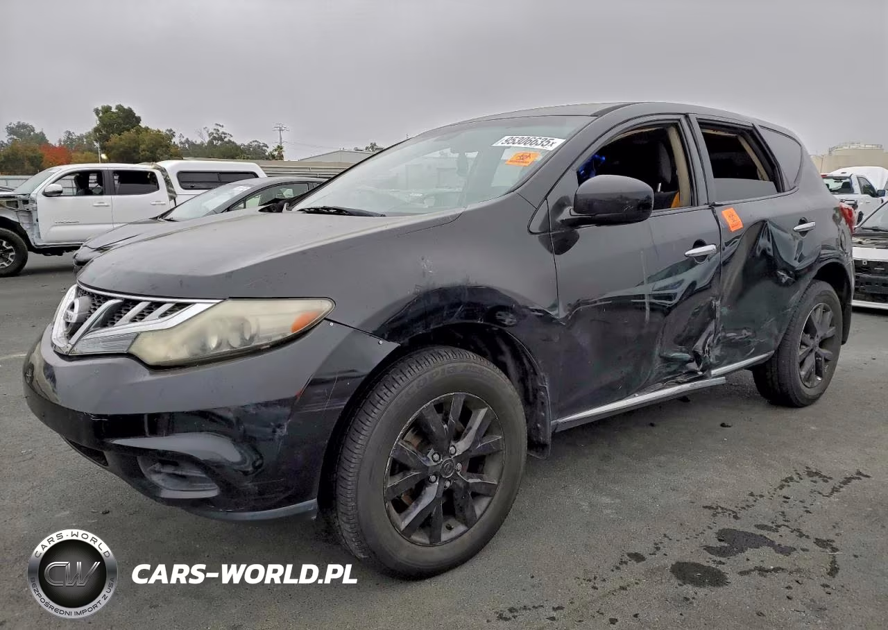 2011 Nissan Murano S VIN:JN8AZ1MU7BW057491 - 1