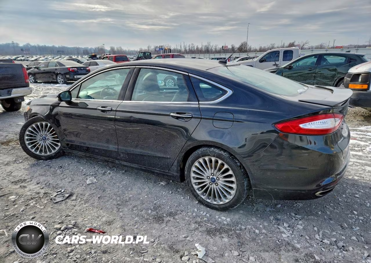 2015 Ford Fusion Titanium VIN:3FA6P0K96FR239567 - 2