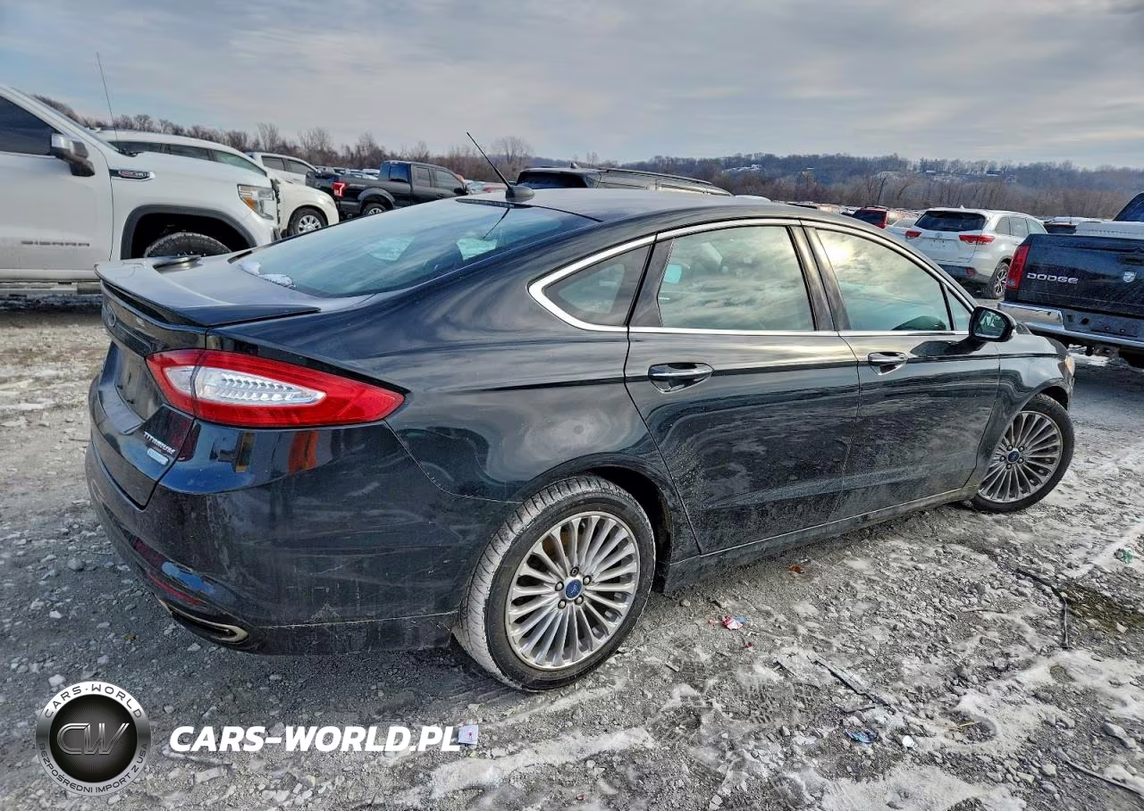 2015 Ford Fusion Titanium VIN:3FA6P0K96FR239567 - 3