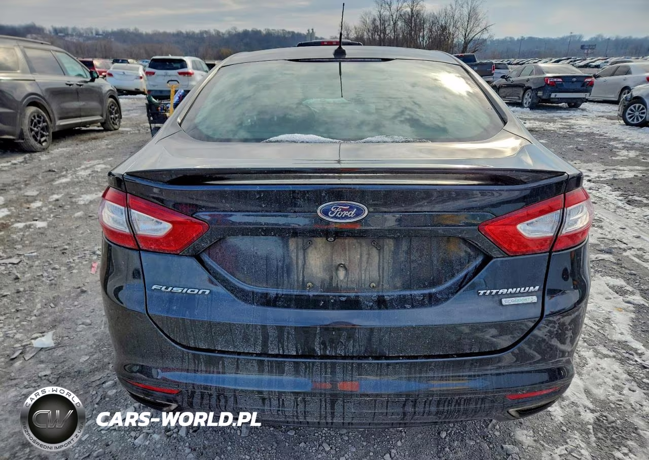 2015 Ford Fusion Titanium VIN:3FA6P0K96FR239567 - 6
